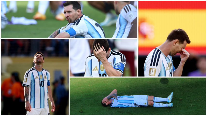 Lionel Messi World Cup final photos