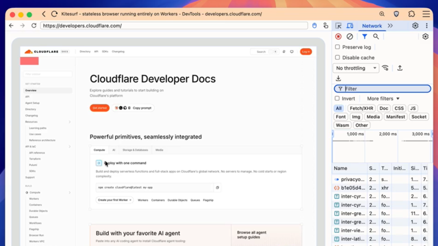 Cloudflare Kitesurf