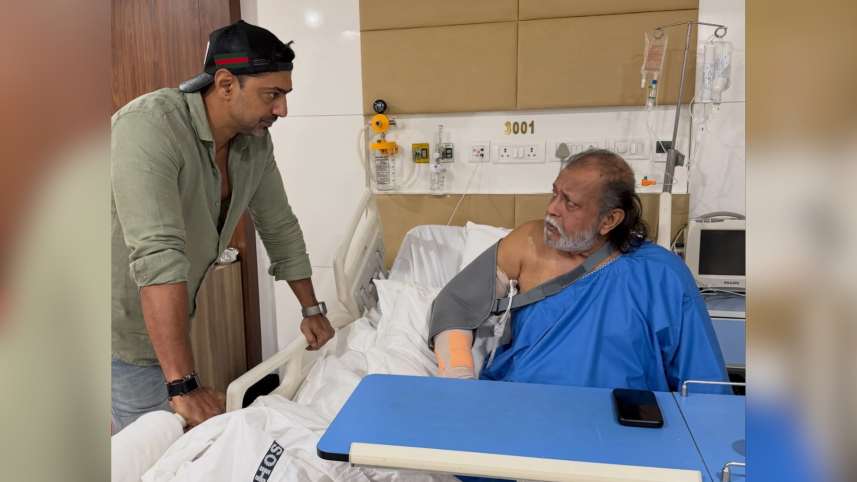 Dev visits ailing Mithun, shares emotional tribute