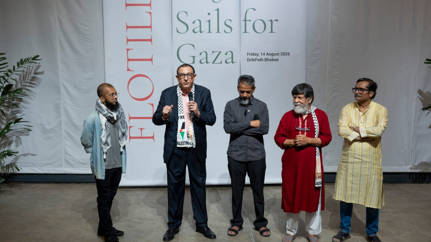 'Flotilla: Bangladesh Sails for Gaza' opens at Drik