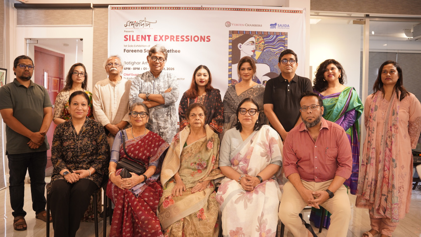 Fareena Samhee’s debut solo exhibition gives colour to unspoken emotions