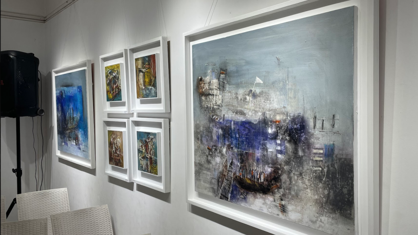 ‘Continuum’ showcases 60 artworks by three artists to Bhumi Gallery