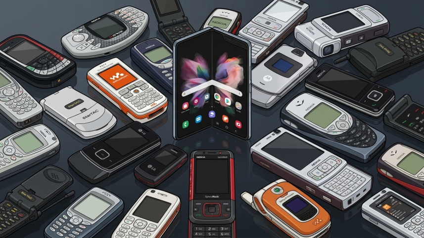 When phones were fun, and why folding screens want that back