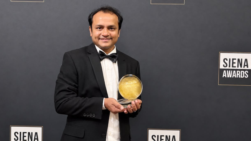 Photographer Pinu Rahman wins Pangea Prize at Siena Awards in Italy