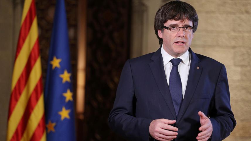 Ousted Catalan leader Carles Puigdemont