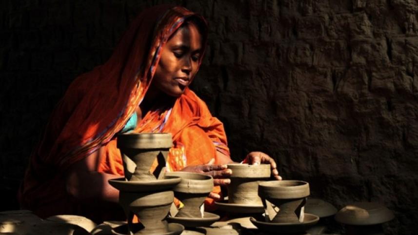 clay pots