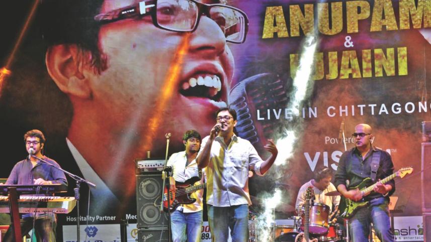 Anupam performs