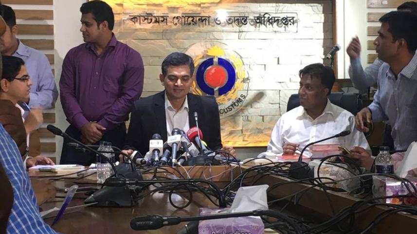 Customs Intelligence and Investigation Directorate (CIID) Director General Moinul Khan