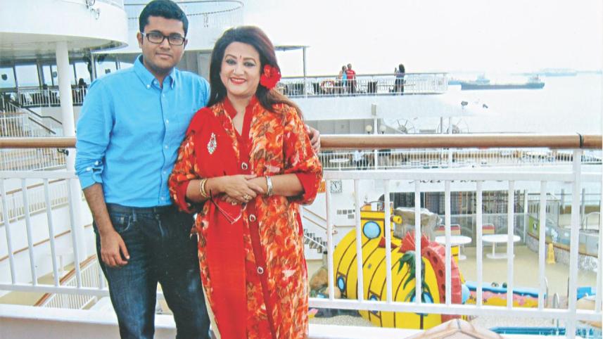 Babita and her son