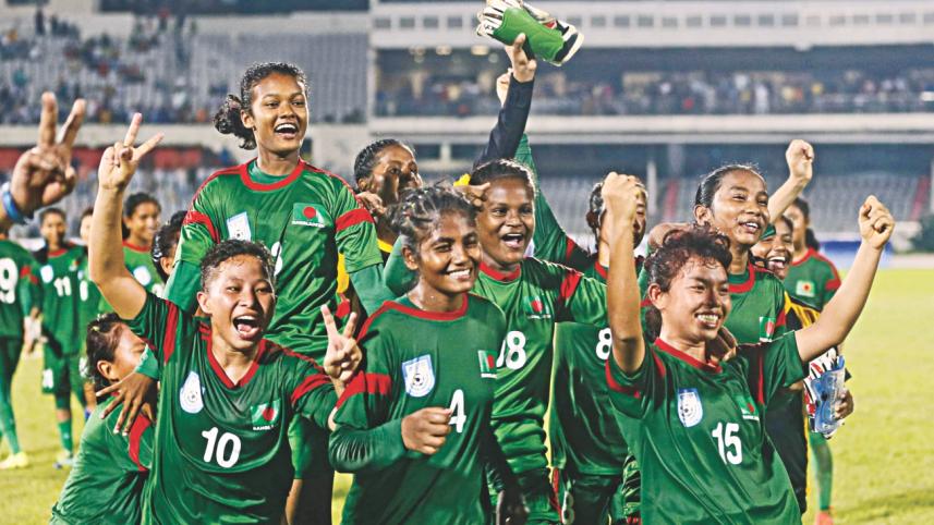 easy win for hosts, AFC Under-16 Women's Championship, Singapore