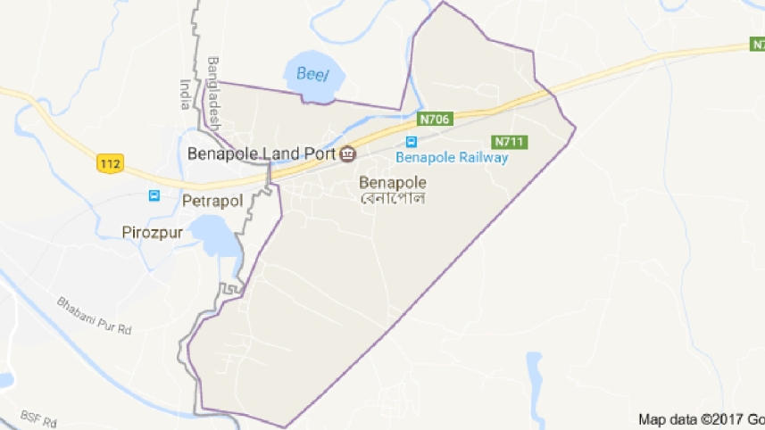 Benapole map.png