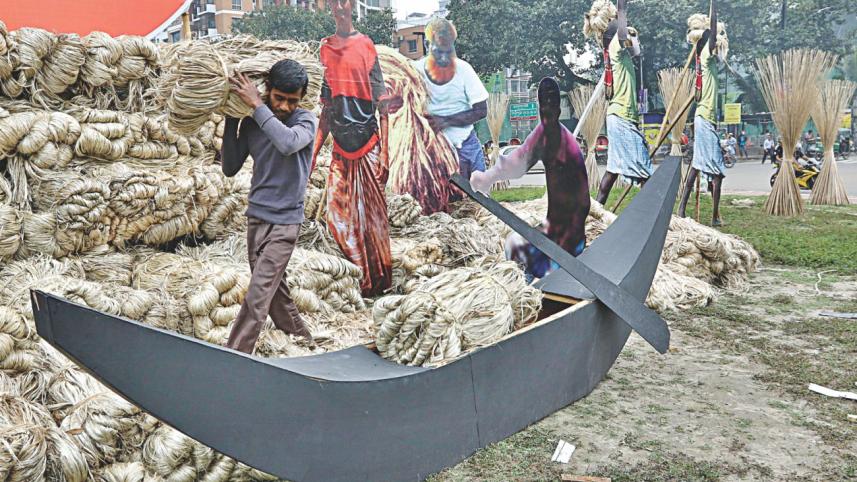 Jute goods production slashed by 66pc