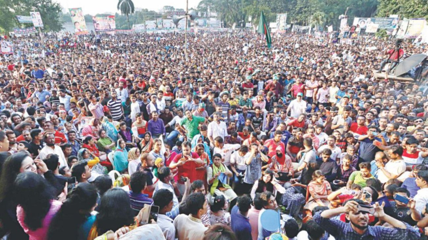 BNP rally