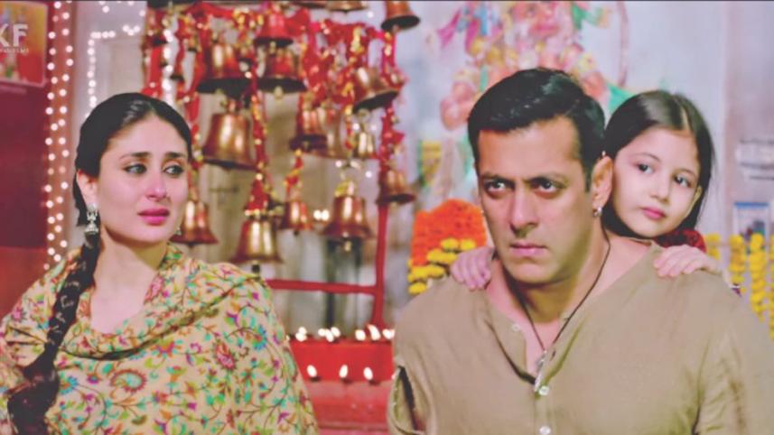 Salman and Kareena, as seen in the first trailer of “Bajrangi Bhaijaan”. 