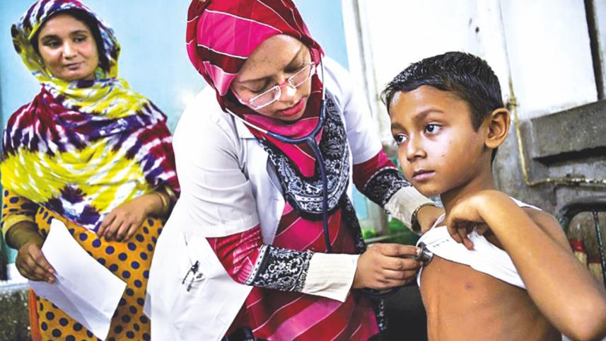 Child healthcare at Hospitals
