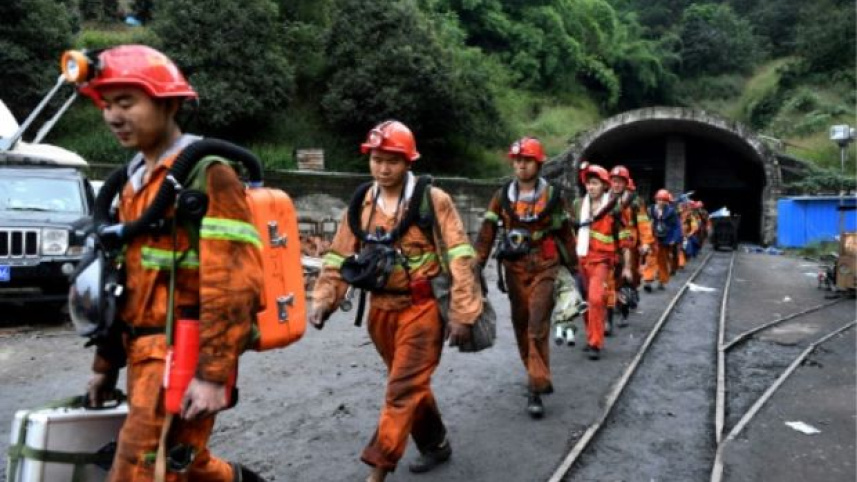 Chinese coal miners