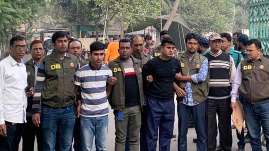2 Security Guards held in Dhaka