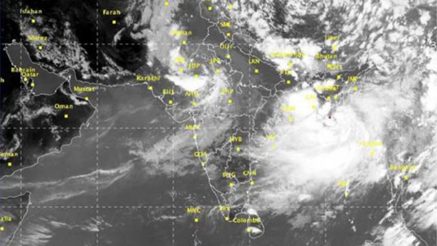Heavy rain in Bangladesh