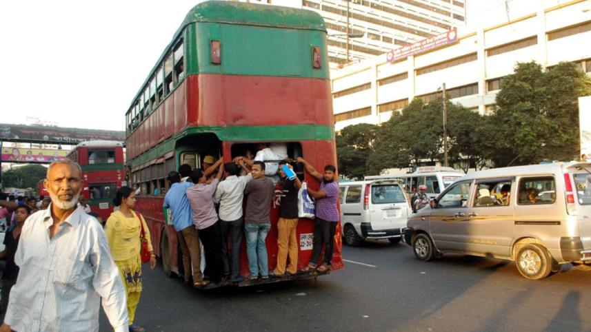 double decker buses
