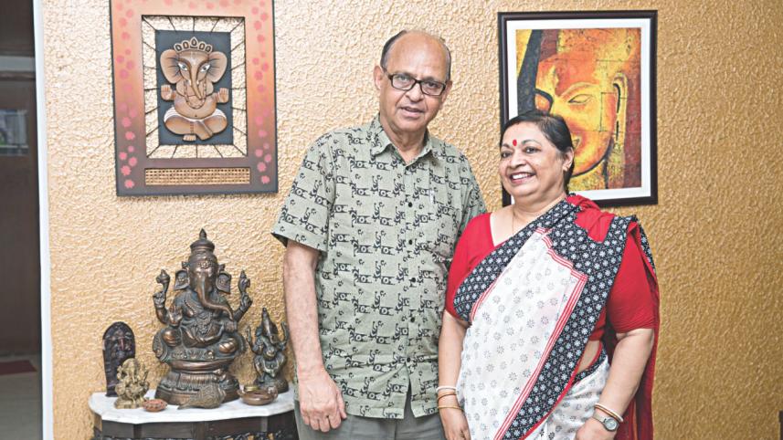 Durga Puja  at home