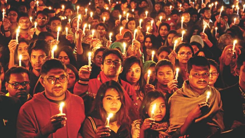 candlelight vigil