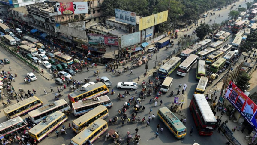Dhaka’s traffic problem