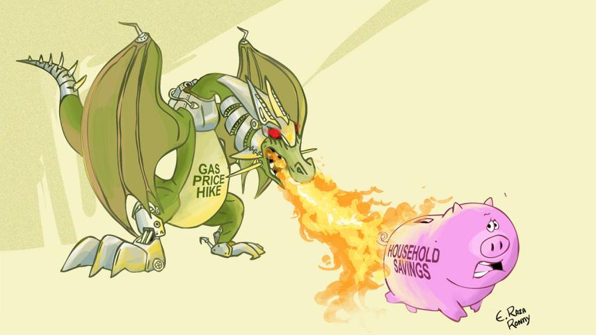 Gas price hike