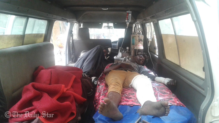 Gazipur road accident