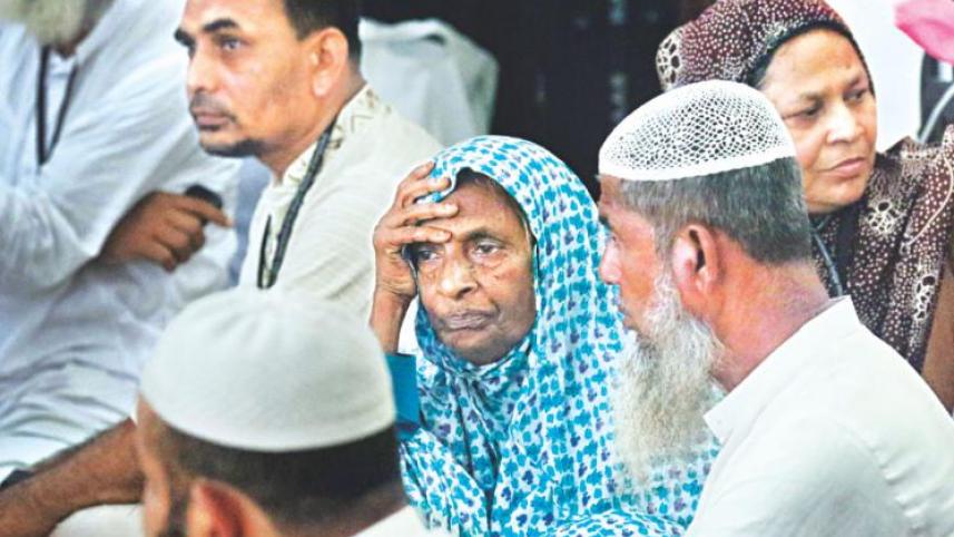hajj pilgrims