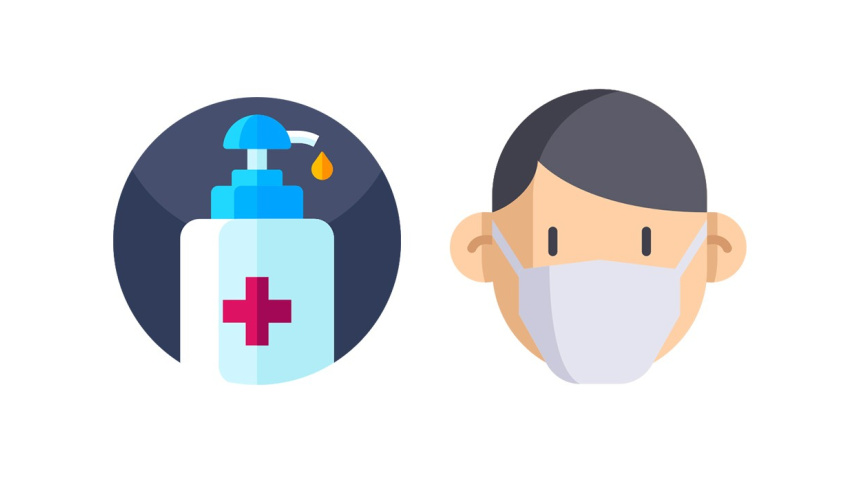 handwash masks logo