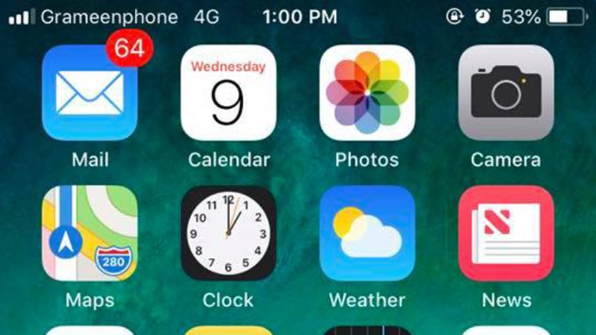 4G on iPhone