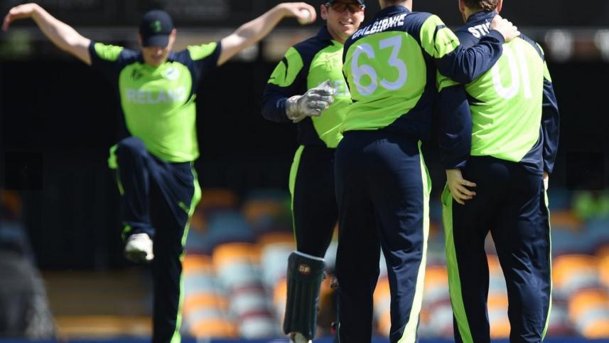Ireland team celebrates