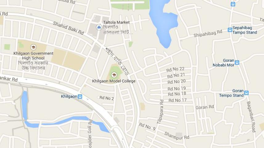 Khilgaon map.JPG