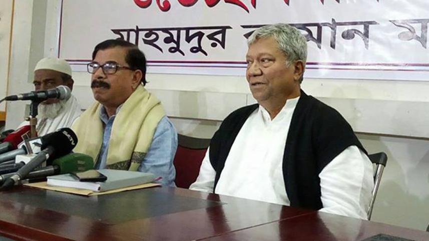 Nagorik Oikya Convener Mahmudur Rahman Manna
