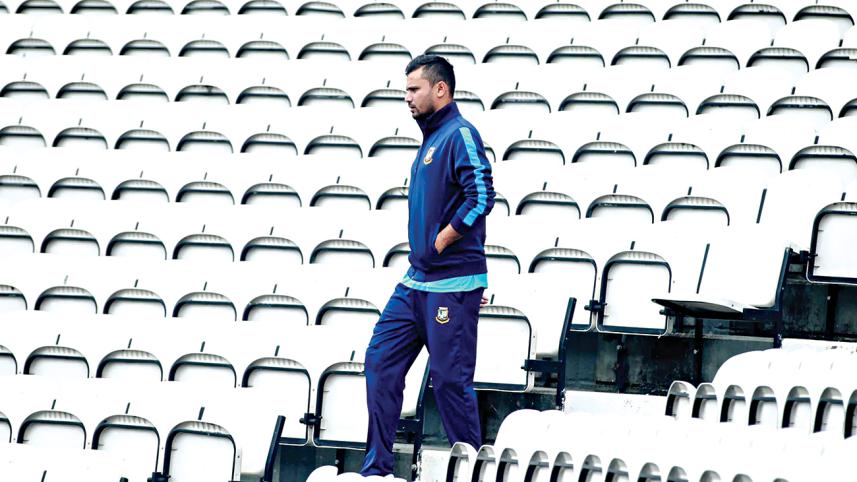 Mashrafe Bin Mortaza at Lords
