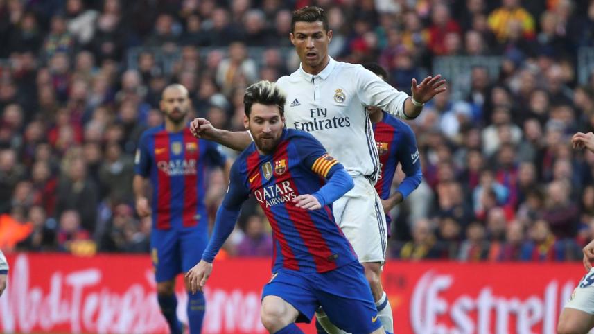 Lionel Messi and Cristiano Ronaldo