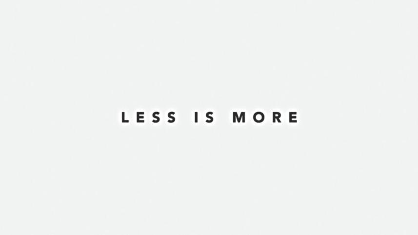 Minimalism