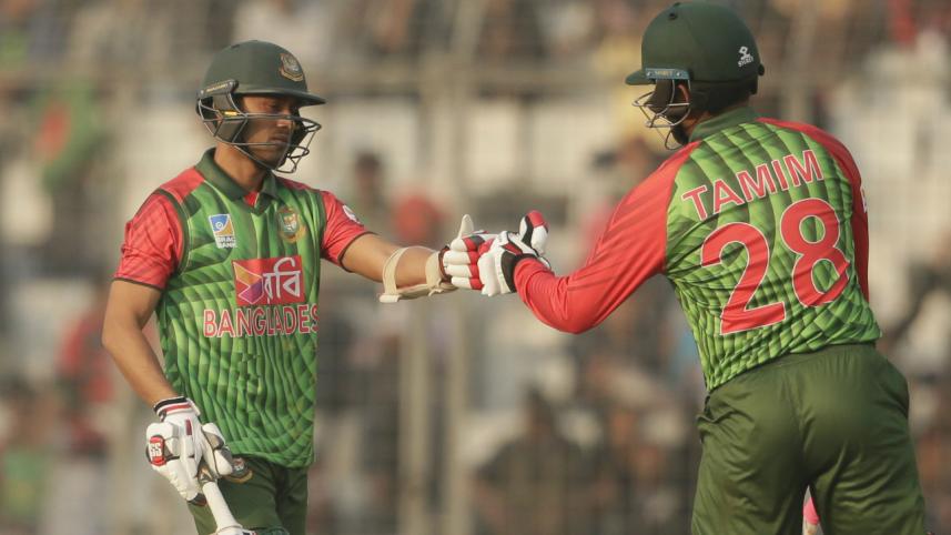 Mohammad Mithun and Tamim Iqbal