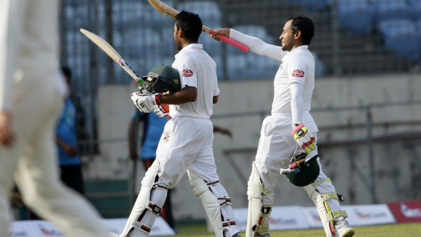 Mushfiqur Rahim and Mehedi Miraz