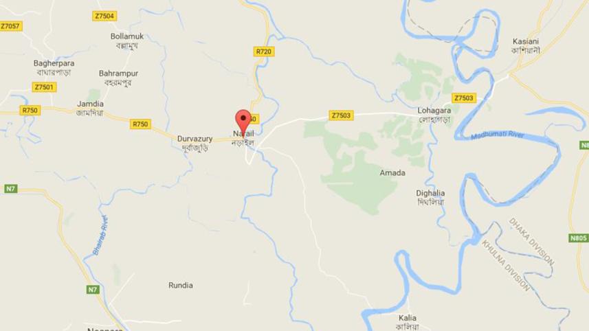 Narail-map