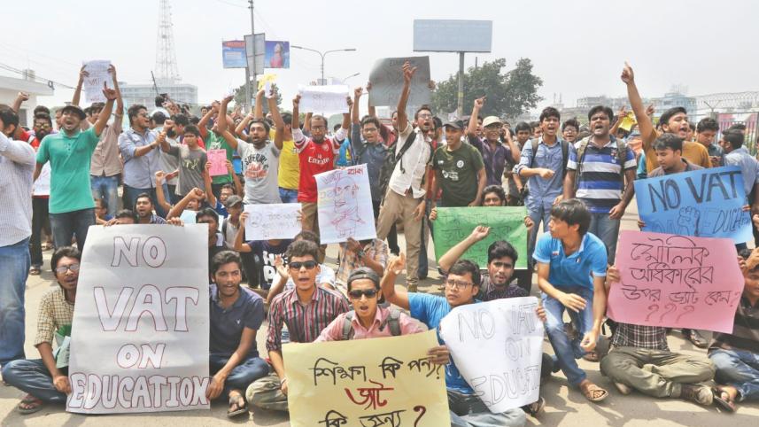 No VAT on education