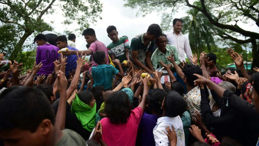 Rohingya refugees