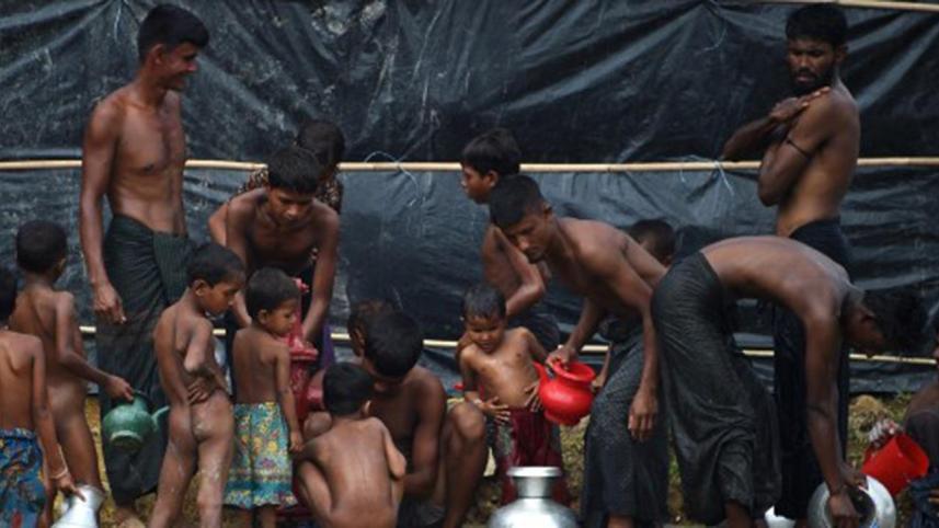 Rohingya refugee children