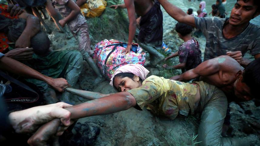 Rohingya refugees