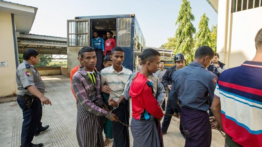 Rohingya held