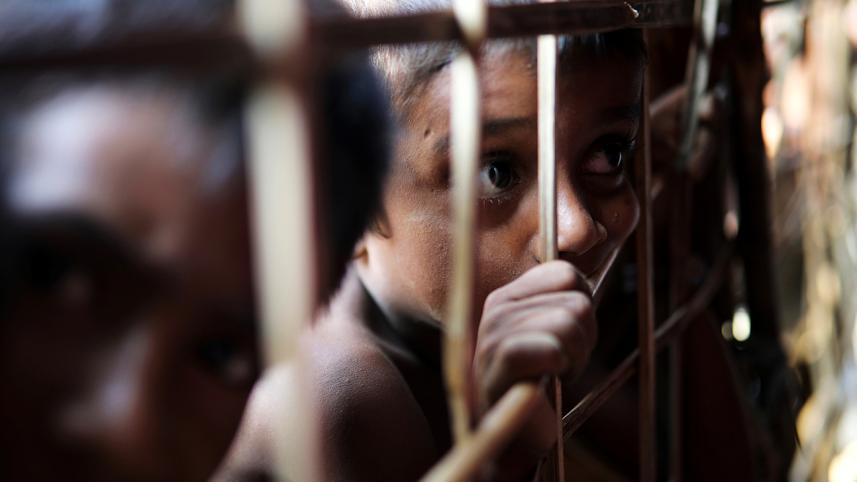 Rohingya child