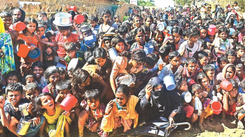 Rohingya refugees
