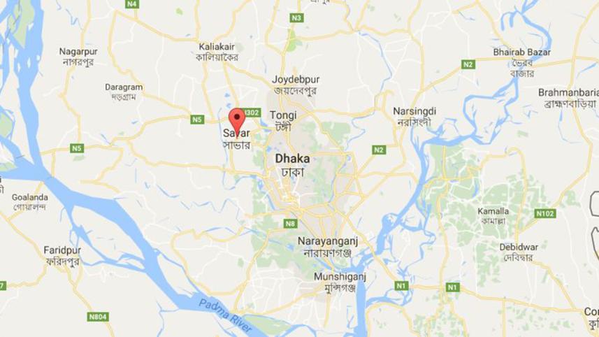 Savar map