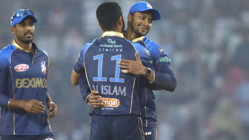 Shakib Al Hasan and Aliss Al Islam