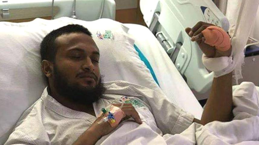 Bangladesh’s ace all-rounder Shakib Al Hasan